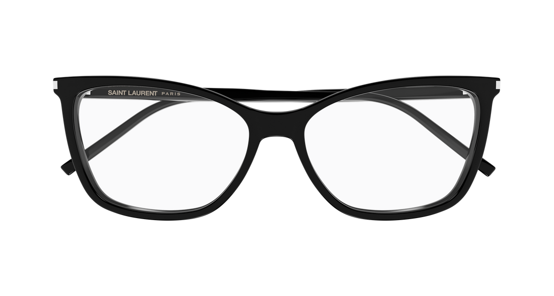 Brillen saint laurent sl 834 005 negro cat eye femenino größe 56mm - Detailansicht