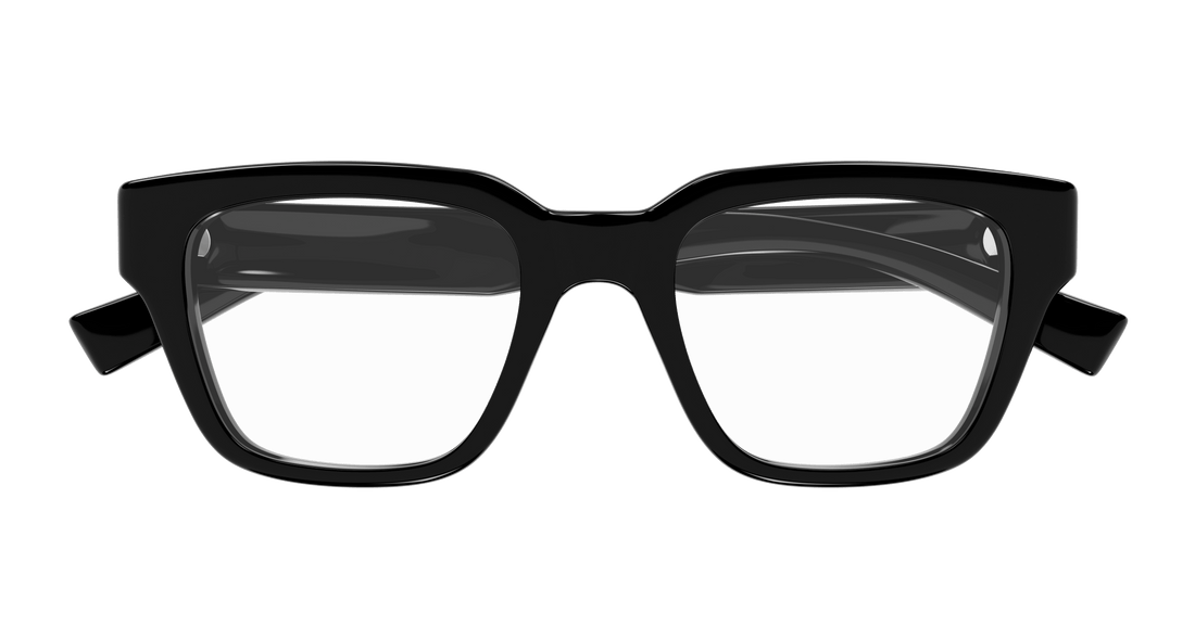 Brillen saint laurent sl 804 001 negro square unisex größe 51mm - Detailansicht