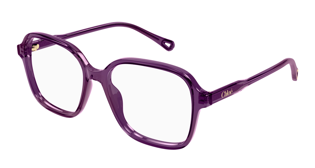 Prescription glasses chloé ch0313o 004 burdeos square femenino size 54mm - Main view