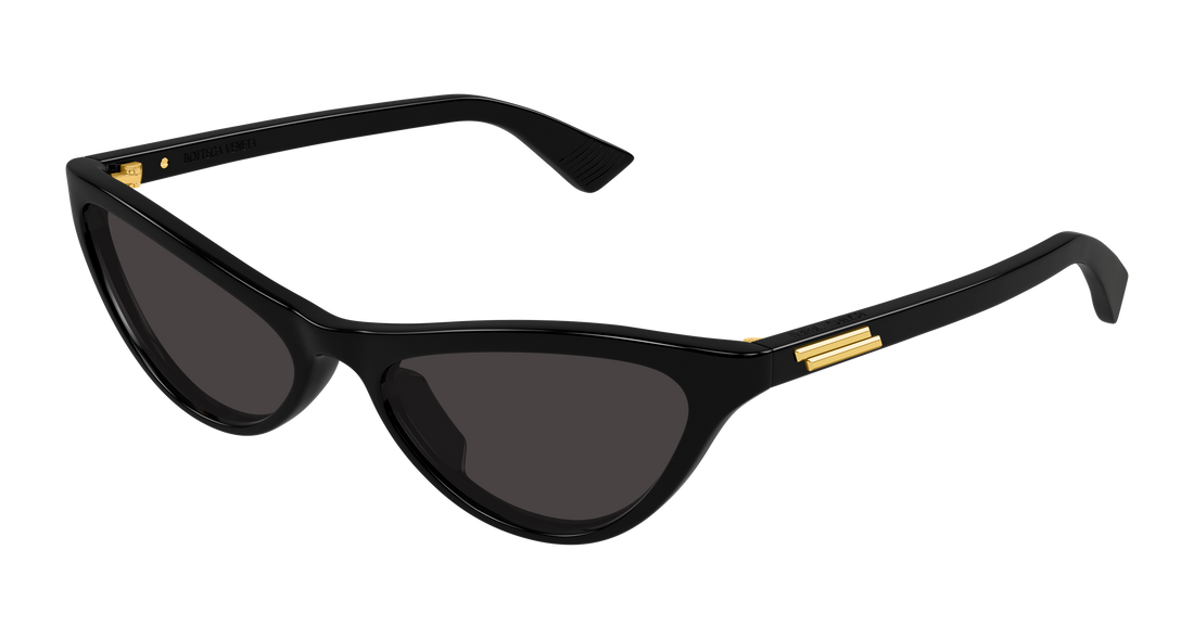 Óculos de sol bottega veneta bv1414s 001 negro cat eye femenino tamanho 56mm - Vista principal