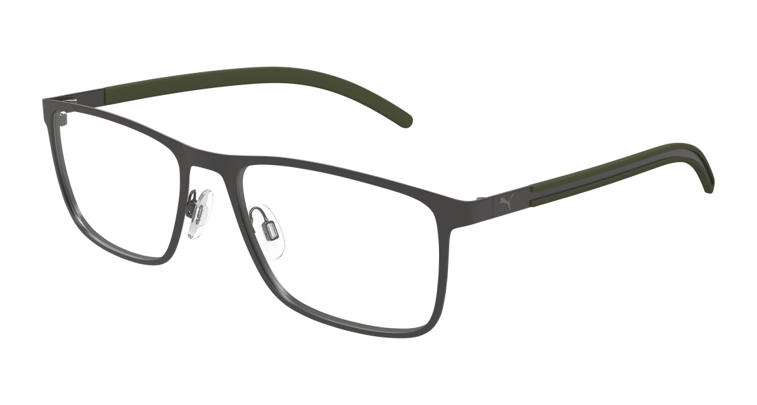 Gafas graduadas puma pu0512o 005 plateado rectangular / squared masculino talla 58mm - Vista principal