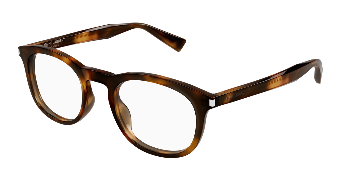 Okulary korekcyjne saint laurent sl 813 003 havana square unisex rozmiar 50mm - Widok główny