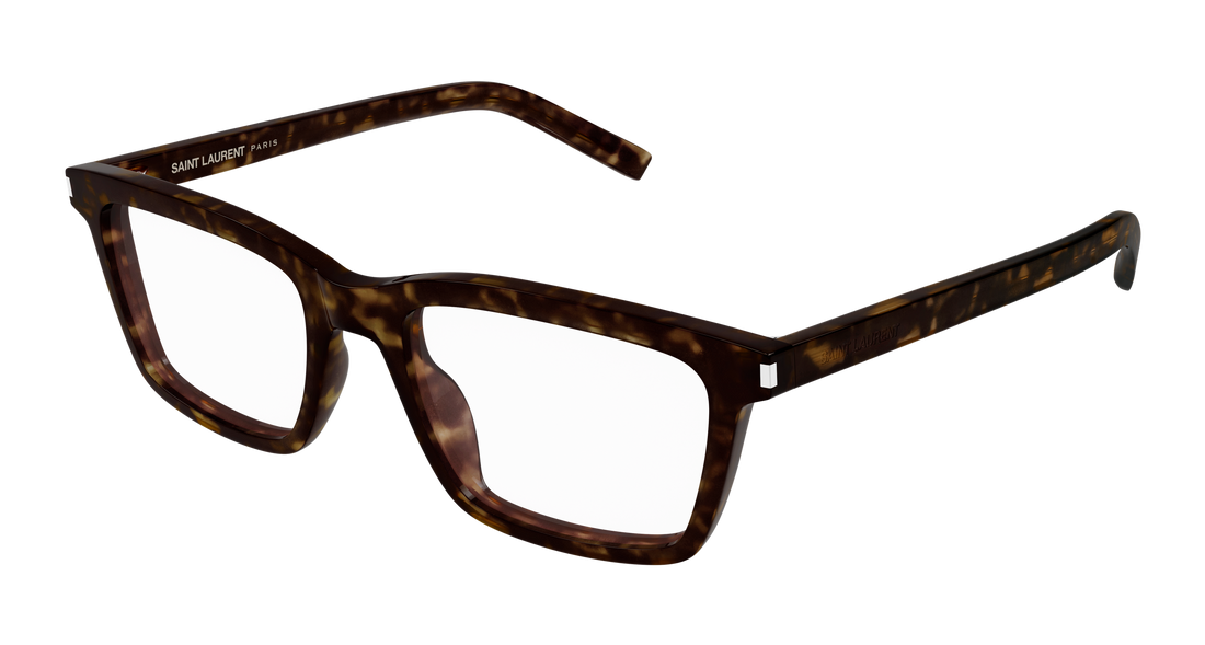Brillen saint laurent sl 842 002 havana rectangular / squared unisex größe 54mm - Hauptansicht