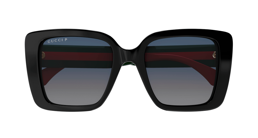 Occhiali da sole gucci gg1861s 005 negro square femenino taglia 53mm - Vista dettagliata