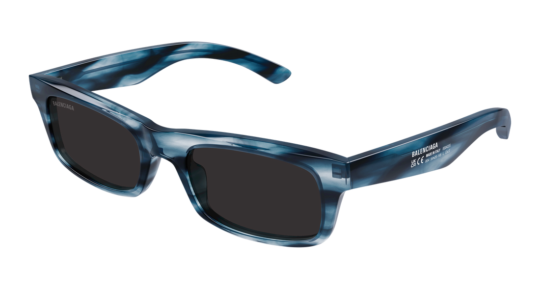 Sunglasses balenciaga bb0422s 004 havana rectangular / squared masculino size 54mm - Main view