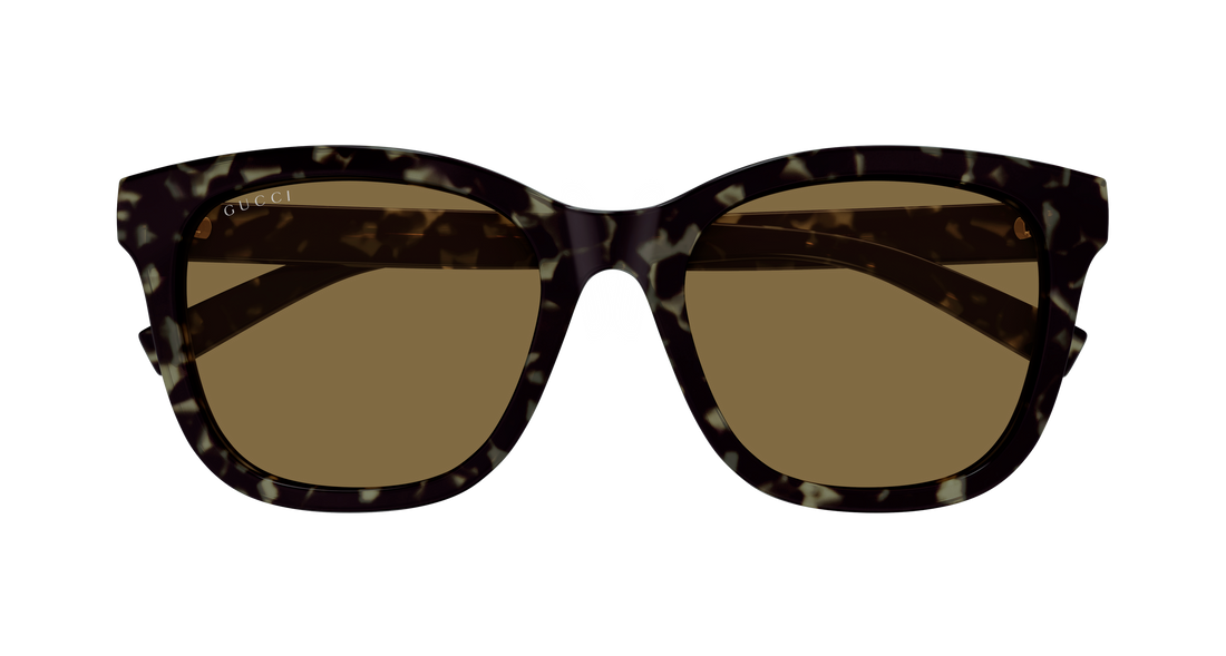 Gafas de sol gucci gg1984sk 003 havana round/oval/panthos femenino talla 55mm - Vista de detalle