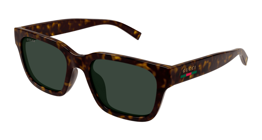 Lunettes de soleil gucci gg1857s 002 havana square masculino taille 55mm - Vue principale