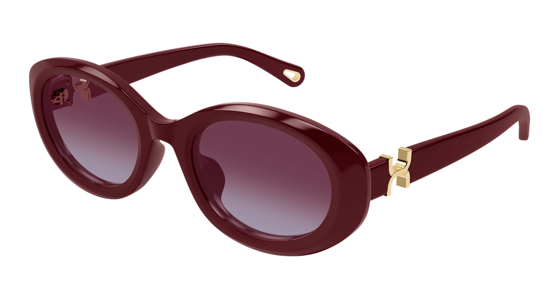 Gafas de sol chloé ch0323sk 004 rojo round/oval/panthos femenino talla 54mm - Vista principal