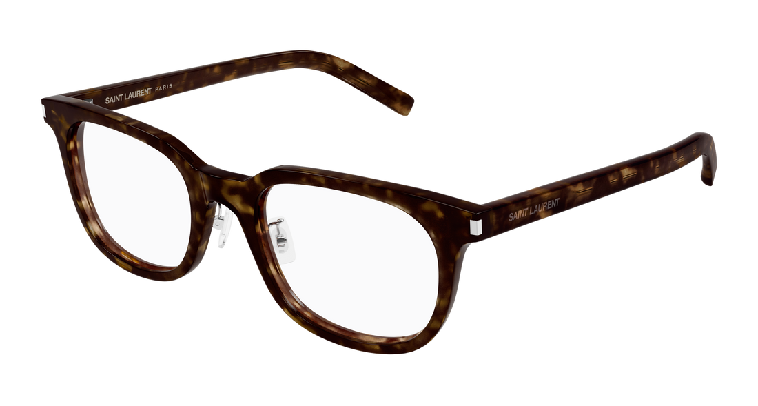 Brillen saint laurent sl 840/j 002 havana rectangular / squared unisex größe 51mm - Hauptansicht