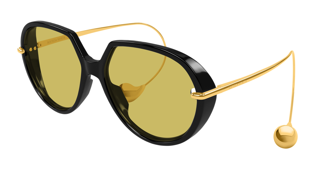 Gafas de sol bottega veneta bv1436s 001 negro unisex talla 60mm - Vista principal
