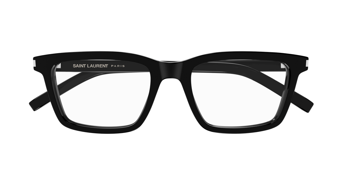 Brillen saint laurent sl 842 001 negro rectangular / squared unisex größe 54mm - Detailansicht