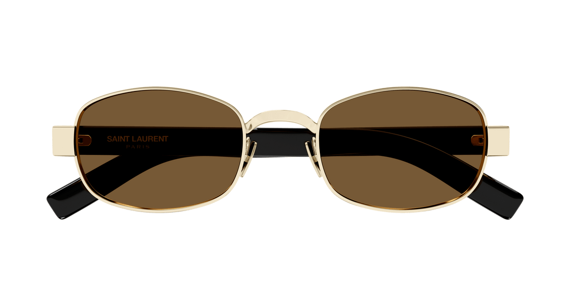 Sonnenbrillen saint laurent sl 706 001 dorado round unisex größe 53mm - Detailansicht