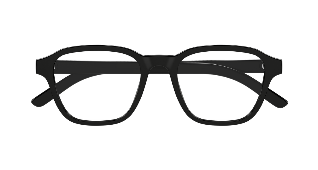 Brillen puma pu0518o 001 negro rectangular / squared masculino maat 51mm - Detailaanzicht