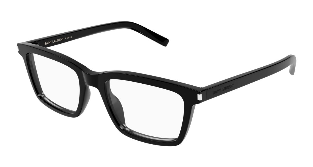 Brillen saint laurent sl 842 001 negro rectangular / squared unisex größe 54mm - Hauptansicht