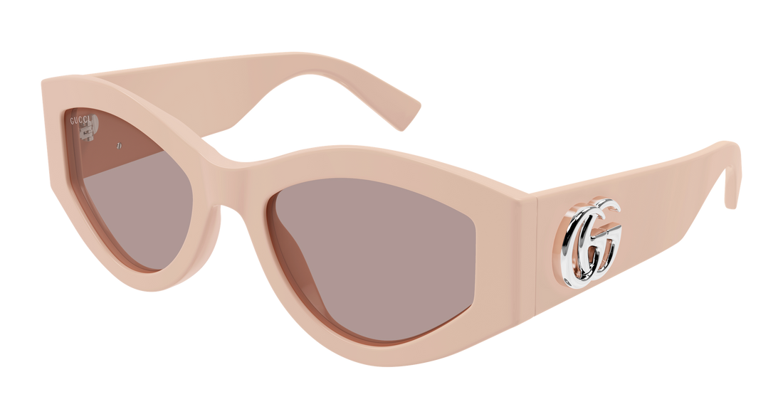 Sunglasses gucci gg1951s 005 rosa geometric femenino size 53mm - Main view