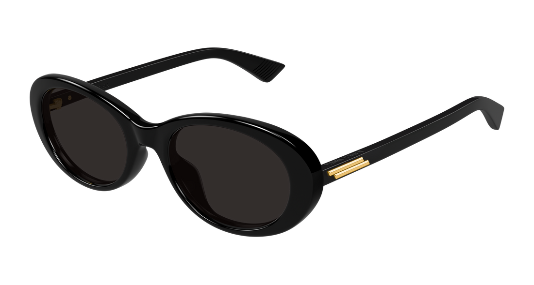 Occhiali da sole bottega veneta bv1415sk 001 negro round/oval/panthos femenino taglia 54mm - Vista principale