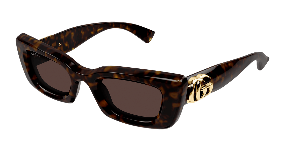 Occhiali da sole gucci gg1827s 002 havana cat eye femenino taglia 49mm - Vista principale