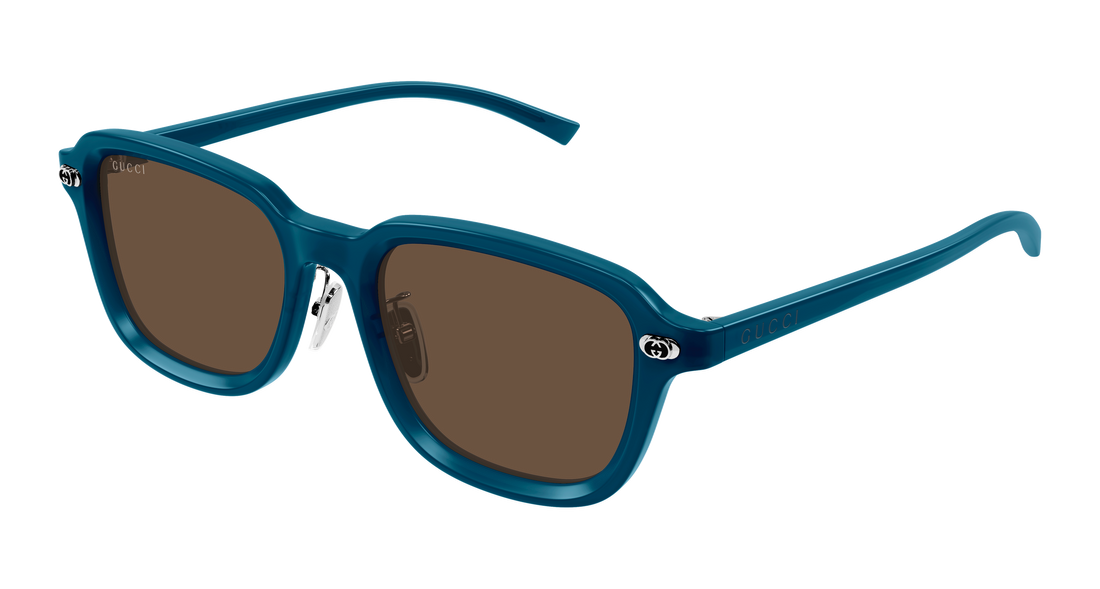 Sunglasses gucci gg1948sk 003 azul rectangular / squared masculino size 53mm - Main view