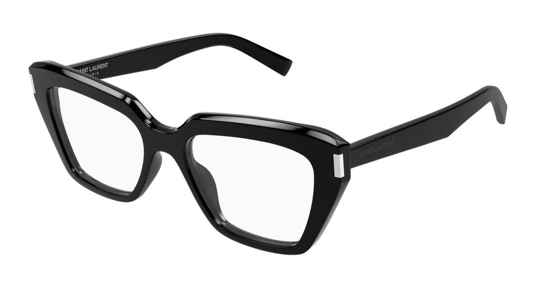 Brillen saint laurent sl 829 001 negro cat eye femenino größe 54mm - Hauptansicht