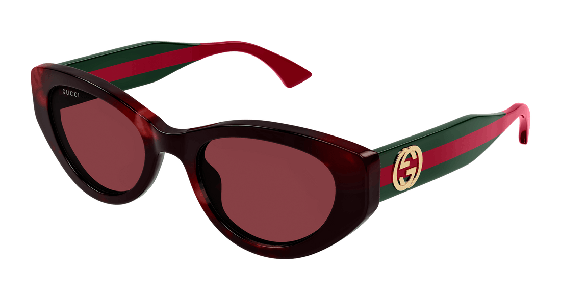 Gafas de sol gucci gg1862s 003 havana cat eye femenino talla 52mm - Vista principal