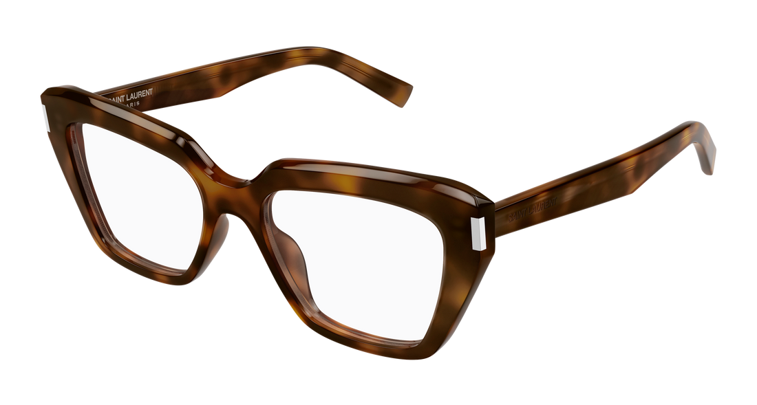 Lunettes de vue saint laurent sl 829 003 havana cat eye femenino taille 54mm - Vue principale