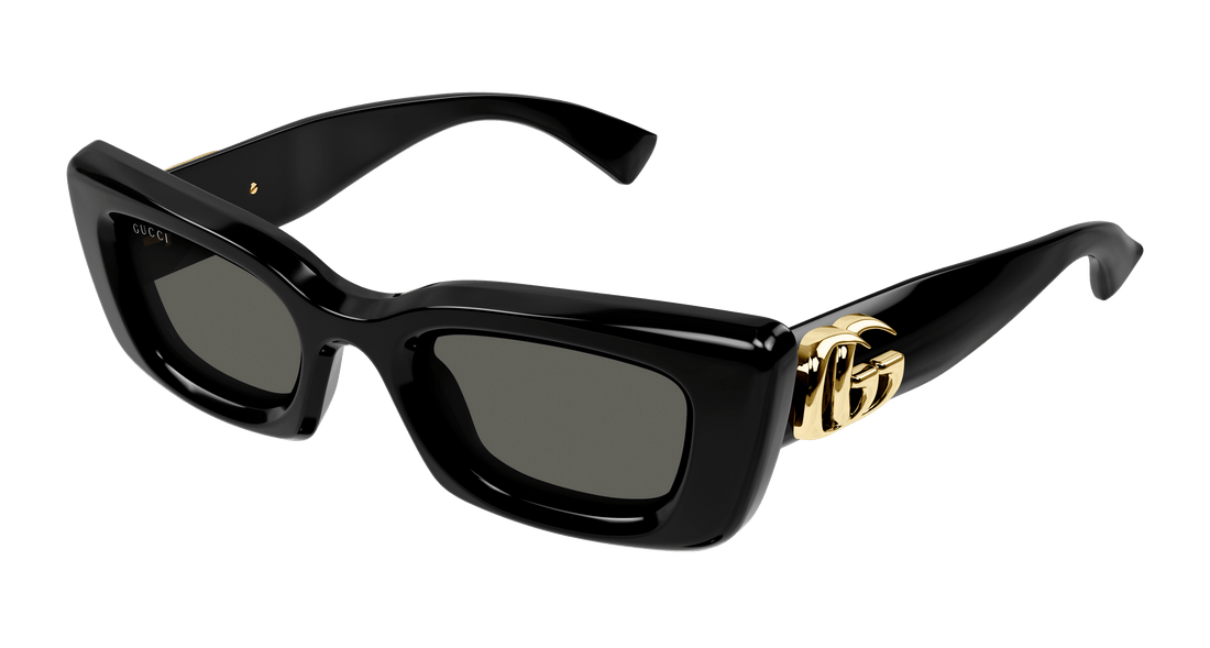 Occhiali da sole gucci gg1827s 001 negro cat eye femenino taglia 49mm - Vista principale