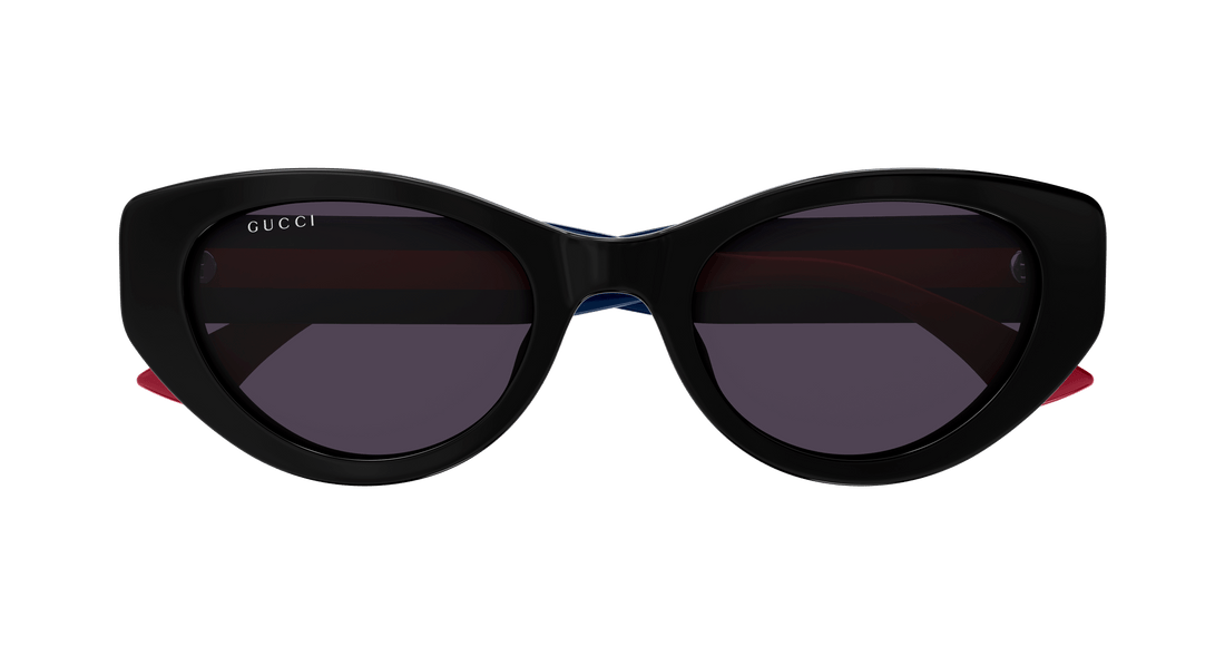 Occhiali da sole gucci gg1862s 004 negro cat eye femenino taglia 52mm - Vista dettagliata