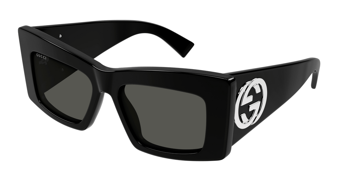 Gafas de sol gucci gg1842s 001 negro butterfly femenino talla 53mm - Vista principal
