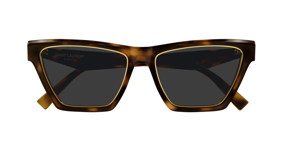Okulary przeciwsłoneczne saint laurent sl m103 rim 001 havana cat eye femenino rozmiar 56mm - Widok szczegółowy