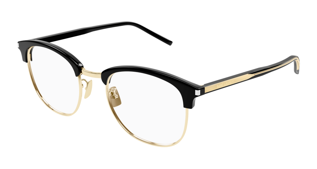 Brillen saint laurent sl 779 001 negro round unisex größe 51mm - Hauptansicht