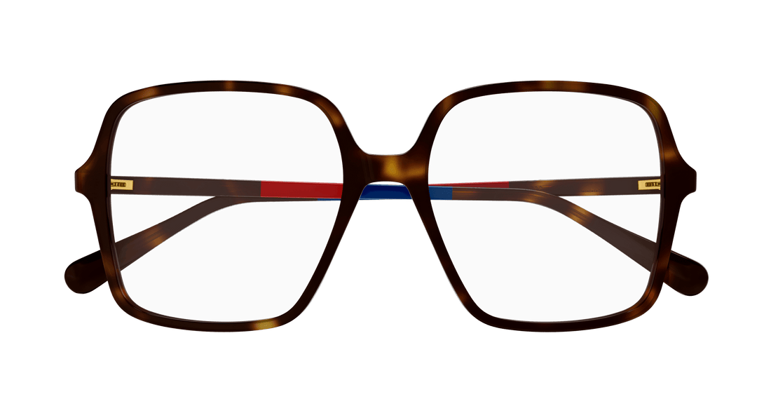 Occhiali da vista gucci gg1003o 009 havana square femenino taglia 53mm - Vista dettagliata