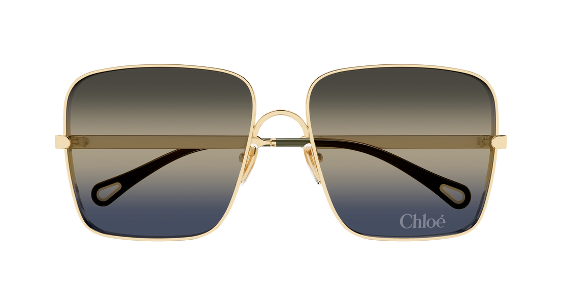 Lunettes de soleil chloé ch0324s 002 dorado rectangular / squared femenino taille 61mm - Vue détaillée