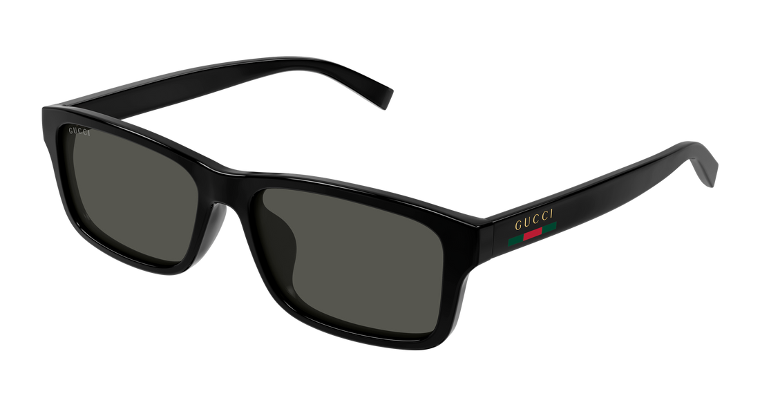 Gafas de sol gucci gg1986sa 001 negro rectangular / squared masculino talla 57mm - Vista principal