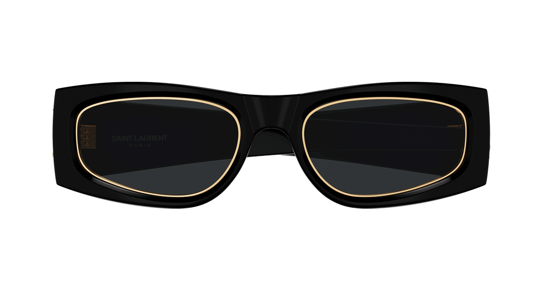 Gafas de sol saint laurent sl m140 rim 001 negro square femenino talla 54mm - Vista de detalle