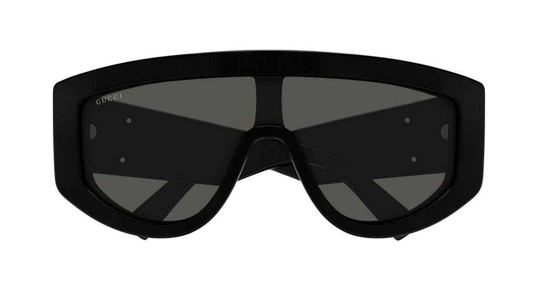 Occhiali da sole gucci gg1950s 001 negro mask femenino taglia 99mm - Vista dettagliata