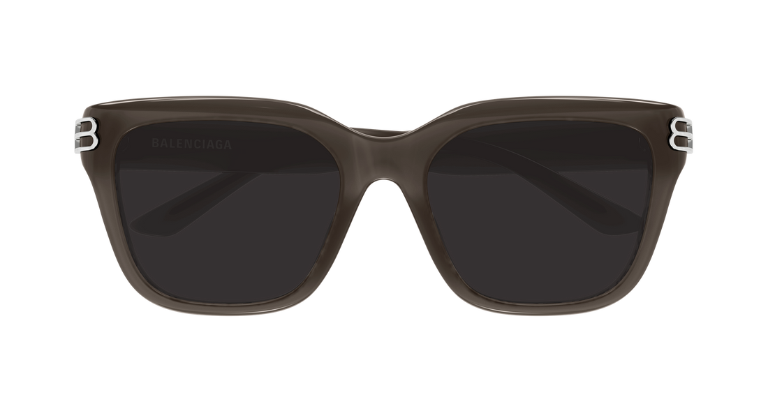 Lunettes de soleil balenciaga bb0433sk 004 gris rectangular / squared femenino taille 56mm - Vue détaillée