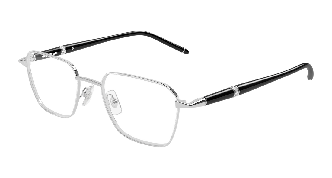 Occhiali da vista montblanc mb0485o 004 plateado rectangular / squared masculino taglia 51mm - Vista principale