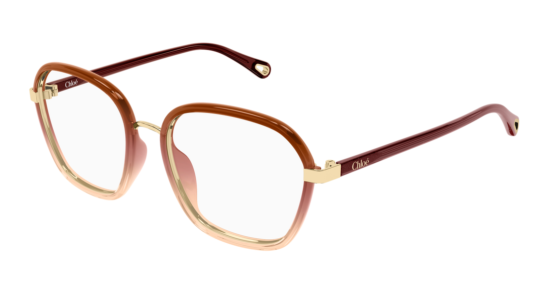 Lunettes de vue chloé ch0309o 008 rojo rectangular / squared femenino taille 54mm - Vue principale