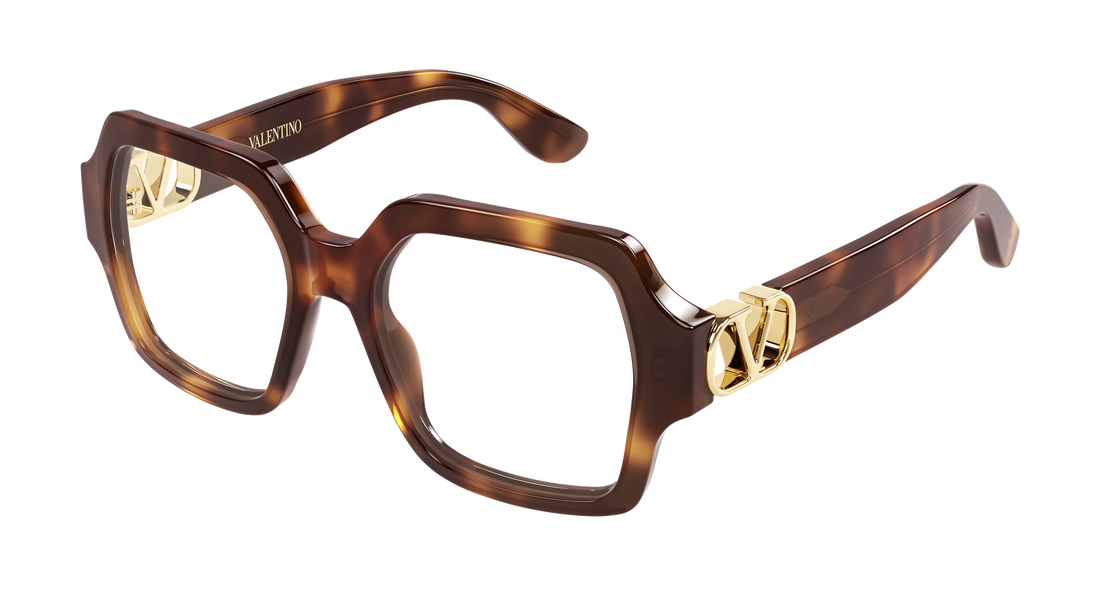Brillen valentino vg0055o 004 havana geometrical/directional femenino größe 52mm - Hauptansicht