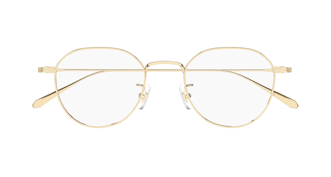 Occhiali da vista montblanc mb0476oa 001 dorado geometrical/directional masculino taglia 49mm - Vista dettagliata