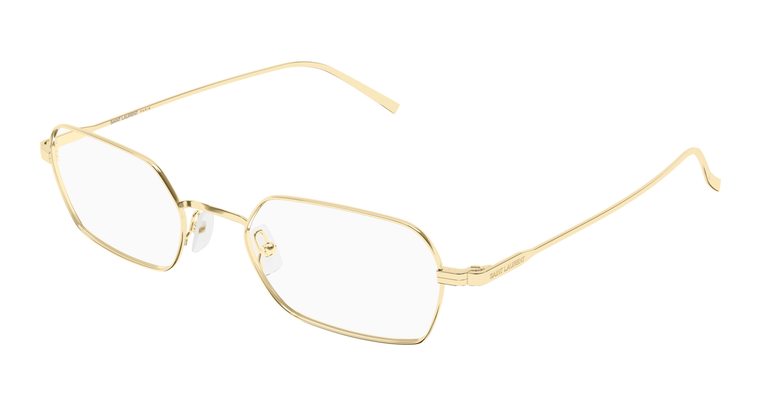 Lunettes de vue saint laurent sl 952 opt 003 dorado rectangular / squared masculino taille 52mm - Vue principale
