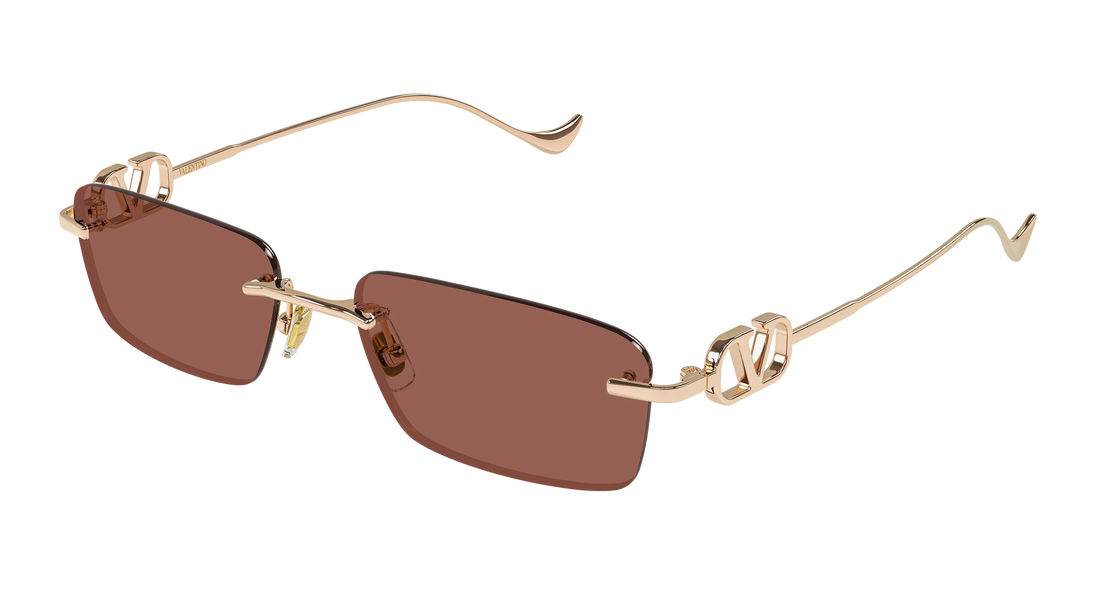 Sonnenbrillen valentino vg0067s 002 dorado rectangular / squared femenino größe 55mm - Hauptansicht