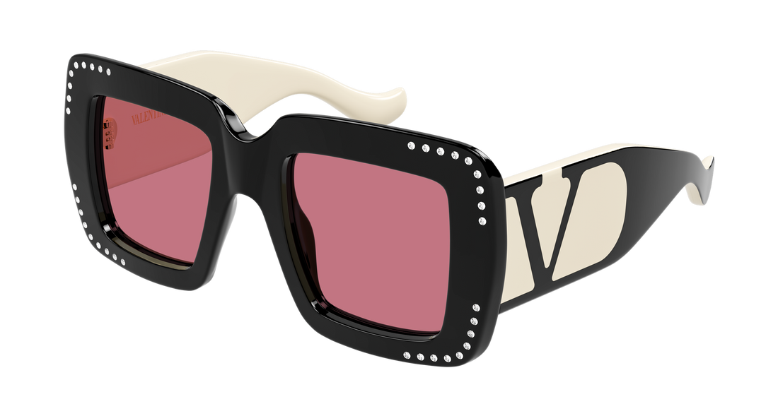 Sonnenbrillen valentino vg0056s 003 negro rectangular / squared femenino größe 51mm - Hauptansicht
