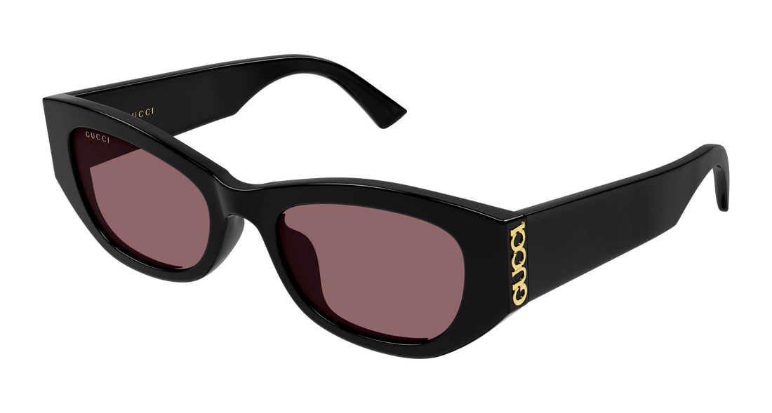 Óculos de sol gucci gg2044sa 003 negro cat eye femenino tamanho 53mm - Vista principal