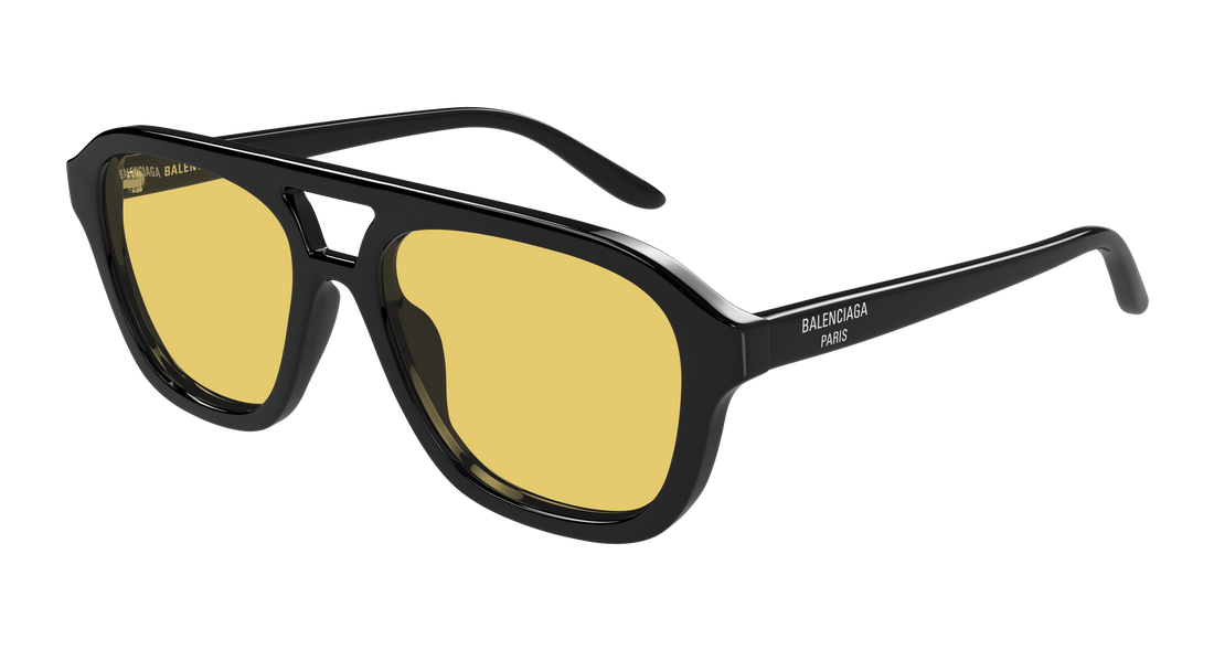 Sonnenbrillen balenciaga bb0525s 002 negro pilot/navigator masculino größe 55mm - Hauptansicht