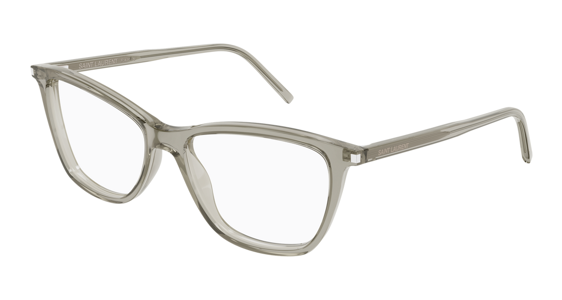 Brillen saint laurent sl 259 019 marron cat eye femenino größe 53mm - Hauptansicht