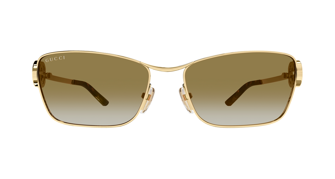 Lunettes de soleil gucci gg2045s 003 dorado cat eye femenino taille 58mm - Vue détaillée