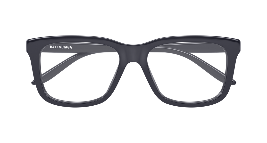 Brillen balenciaga bb0530o 006 gris rectangular / squared masculino größe 55mm - Detailansicht