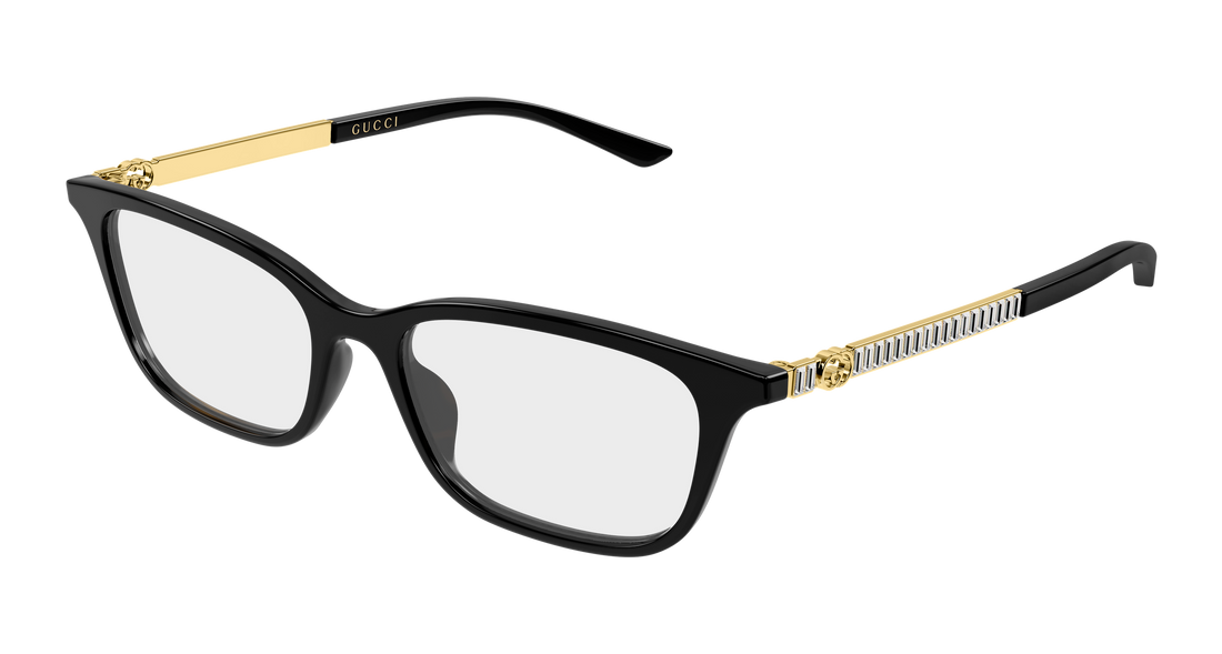 Lunettes de vue gucci gg2213o 004 negro rectangular / squared femenino taille 52mm - Vue principale