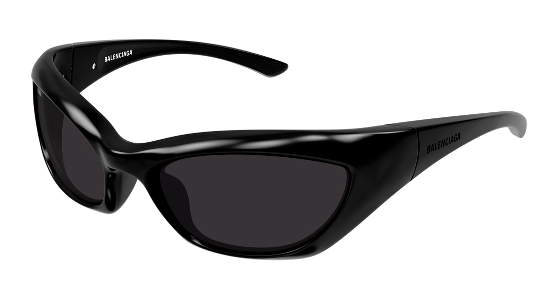 Óculos de sol balenciaga bb0463s 001 negro geometrical/directional unisex tamanho 65mm - Vista principal